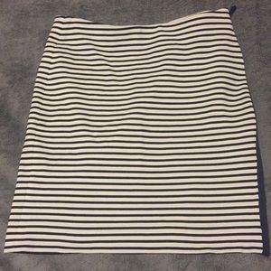 Madewell striped skirt, size S